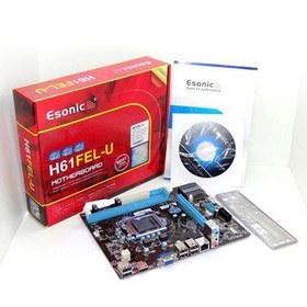 تصویر مادربرد ایسونیک مدل H61FEL-U Esonic USB3 Motherboard H61FEL-U Esonic USB3