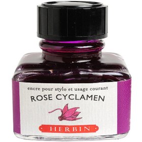 تصویر جوهر خودنویس هربین 30ml Rose Cyclamen 