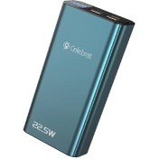 تصویر پاوربانک ۲۰۰۰۰ میلی‌آمپر سلبریت مدل PB-08 | شارژ سریع ۲۲.۵ وات با نمایشگر LED Celebrity 20000mAh Power Bank Model PB-08 | 22.5W Fast Charging with LED Display