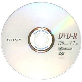 تصویر دی وی دی خام سونی مدل DVD-R 
