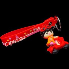 تصویر جاسوئیچی بچه موتور سوار مجموعه دو عددی 