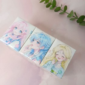 تصویر دستمال کاغذی جیبی فانتزی - کیوتی 