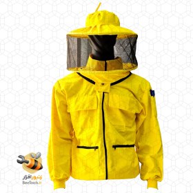 تصویر لباس زنبورداری زیبود Beekeeping half suit with round veil