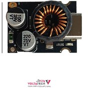 تصویر ماژول فست شارژ PD65W با خروجی USB Type-C مدل mini 