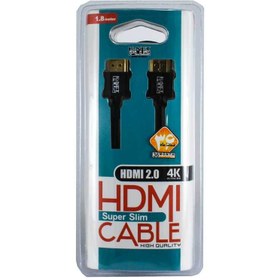 تصویر کابل2.0 HDMI کی نت پلاس1.8m 