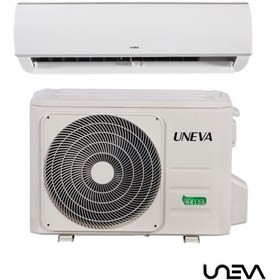 تصویر کولر گازی 12000 یونیوا دیواری روتاری UN-MS12 LUX UNEVA T1 UN-MS12 LUX Uneva Split 12000BTU-H R410A T1 Golden Fin