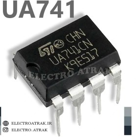 تصویر آیسی آپ امپ UA741 Op amp IC UA741
