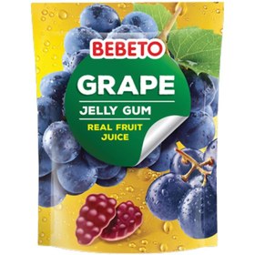 تصویر پاستیل انگور ببتو اب میوه طبیعی (60 گرم)ترکیه bebeto ا bebeto bebeto