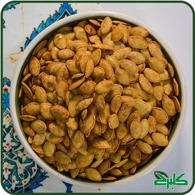 تصویر تخمه کدو دو آتشه 