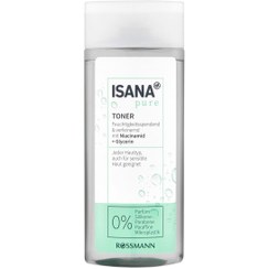 تصویر تونر ایسانا ISANA مدل NIACINAMID+GLYCERIN حجم 200 میلی لیتر 