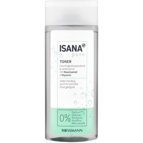 تصویر تونر ایسانا ISANA مدل NIACINAMID+GLYCERIN حجم 200 میلی لیتر 