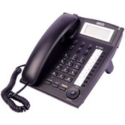 تصویر تلفن با سیم دکو مدل DECO-880CID Telephone with deco wire model DECO-880CID