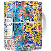 تصویر ماگ ترمه طراحان ایده مدل در دلم بنشسته ای کد trm128 