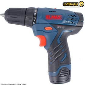 تصویر elmax 12 Volt cordless dirll&Screwdriver cd212 elmax 12 Volt cordless dirll&Screwdriver cd212