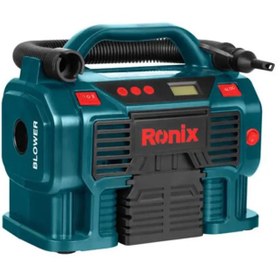 تصویر مینی کمپرسور سه کاره فندکی و برق شهری رونیکس مدل RH-4261 Ronix RH-4261mini compressor