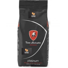 تصویر دانه قهوه لامبورگینی پلاتینیوم 1kg coffee bean Lamborghini Platinum 1kg