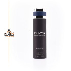 تصویر اسپری مردانه ورساچه پور هوم جانوین (Johnwin spray Versace Pour Homme) حجم 200 میل Johnwin spray Versace Pour Homme 200ML