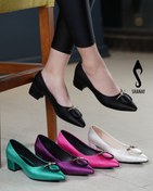 تصویر کفش مجلسی پاشنه ۳ سانت 