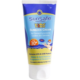 تصویر کرم ضد آفتاب کودکان SPF30 سان سیف 