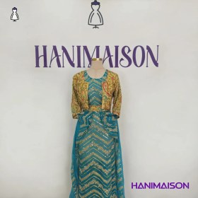 تصویر لباس کردی سورانی کوله جقه هانی مزون 