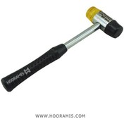 تصویر چکش فلزی دوسر ژله ای هورس سایز 30 میلیمتر چکش آپارتمانی