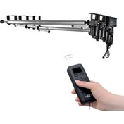 تصویر نگهدارنده فون عکاسی برقی 3 تایی با کنترل بیسیم نانلایت مدل Nanlite BE-3RS 