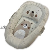 تصویر تشک گارددار طرح خرسی رنگ نود 