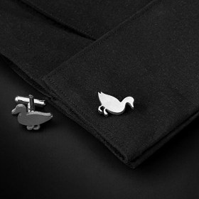 تصویر دکمه سردست اردک 