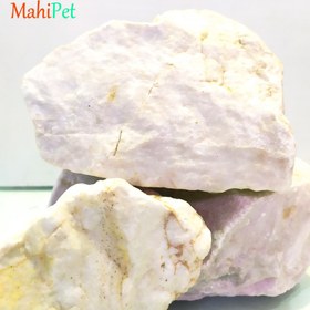 تصویر سنگ سفید چینی رگه دار بزرگ 