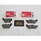 تصویر لوازم یدکی موتورسیکلت لنت ترمز عقب جلو هند BAJAJ PULSAR NS200 RS200 TR 