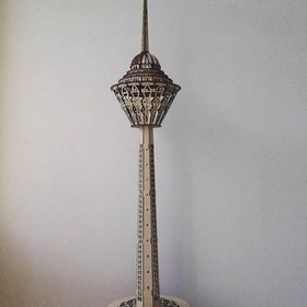 تصویر ساختنی مدل ماکت چوبی برج میلاد کد M110 