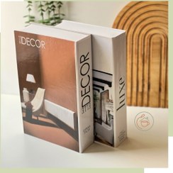 تصویر کتاب دکوراتیو باکس دار 