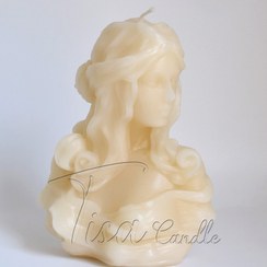 تصویر شمع دستساز رامونا مدل ژورنالی ایزابلا Handmade Candle Ramona