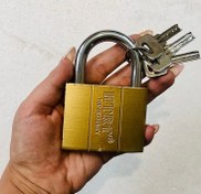 تصویر قفل آویز HTRT سایز ۵۰ کلید ناودونی قفل آویز کلید ناودونی سایز ۵۰