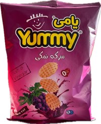 تصویر چیپس بزرگ سرکه نمکی یامی yummy 