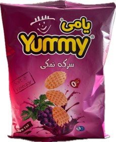 تصویر چیپس بزرگ سرکه نمکی یامی yummy 