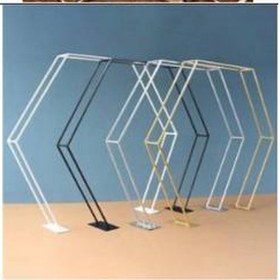 تصویر بکگراند 5 ضلعی دوبل 