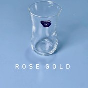 تصویر سرویس چای خوری لومینارک ۶ عددی استکان کمر باریک 