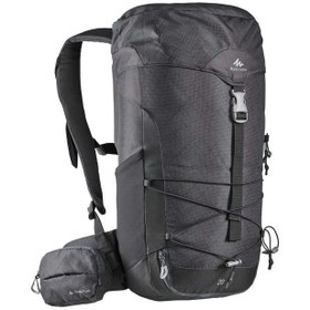 تصویر کوله پشتی کوهنوردی کچوا 20 لیتری Quechua Backpack - 20L - Dark Gray - MH100 