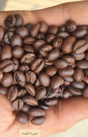 تصویر قهوه تک دان چری 