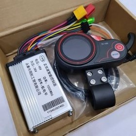 تصویر ست کنترل درایور و دسته گاز اسکوتر برقی ۴۸ ولت 