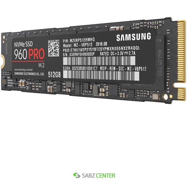 Samsung ssd 960 deals pro 512gb