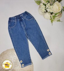 تصویر شلوار جین دخترانه بچگانه 212 - سایز ۱ Children's jeans for girls