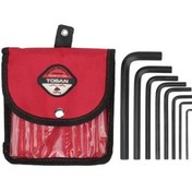 تصویر آچار آلن 10 عددی کیفی توسن مدل T726-B1510 