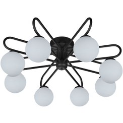 تصویر لوستر هشت شعله آرام سری A813s/8/WT 