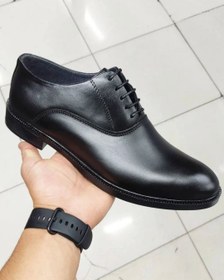 تصویر کفش چرم گاوی مردانه - 4 