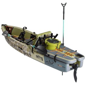 تصویر مشخصات، قیمت و خرید قایق کایاک بادی یک نفره مدل Bote - Lono Aero 12′6″ Verge Camo 