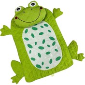 تصویر زیرانداز تعویض نوزاد مدل قورباغه 