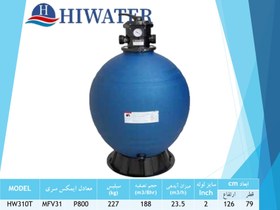 تصویر فیلتر شنی HAIWATER sand filter