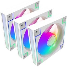 تصویر Gamemax RD300 3-in-1 ARGB Computer Case Fan 
